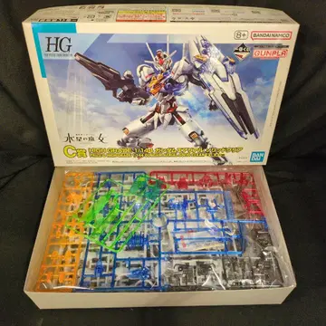 BANDAI SPIRITS 제일복권 기동전사 건담 건담 프라모델 2023 HG 기동전사 건담 수성의 마녀 C상 HG 건담 에어리얼 솔리드 클리어