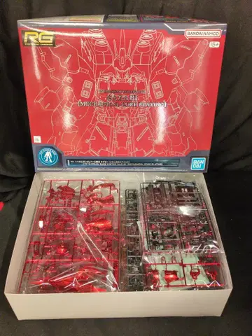 BANDAI SPIRITS RG 1/144 건담베이스 한정판 기동전사 건담 역습의 샤아 사자비 메카니컬 코어 도금 LIMITED