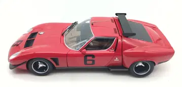 교쇼 1/18 서킷의 늑대 뮤지엄 이케자와 하야토 사부로 LAMBORGHINI JOTA SVR(RED) / 이타코의 OX 8311CWM