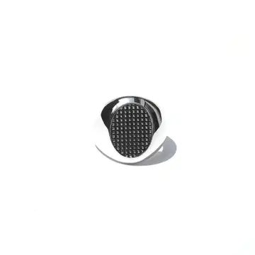 Pyramid Studs Oval Signet Ring Size: #11