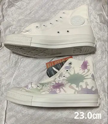스플래툰3 사이드 오더 컨버스 스니커즈 하라주쿠 한정판 23cm