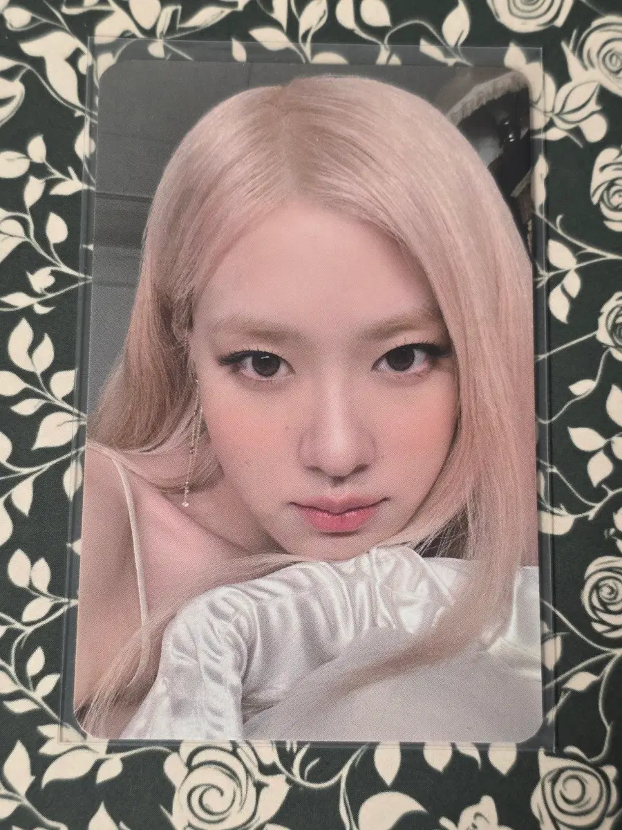 블랙핑크 블핑 포토카드 포카 행크 크리스마스 2024 시그 로제 포토프레임