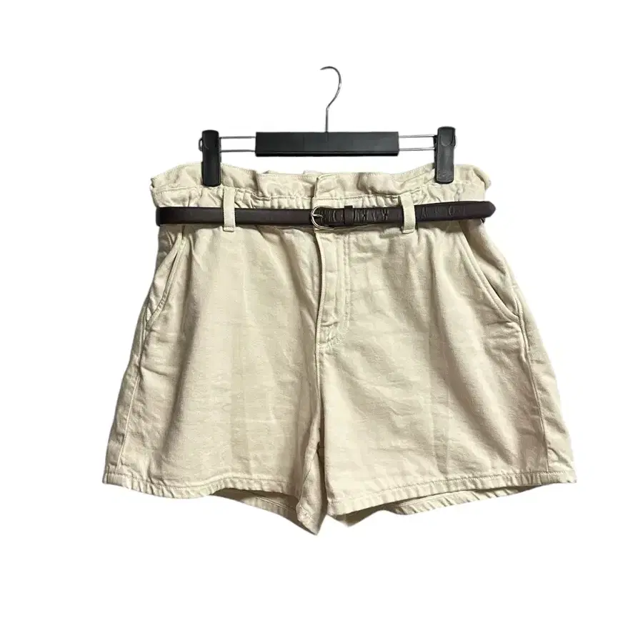 여성)자라 벨티드 밴딩 쇼츠 30SIZE