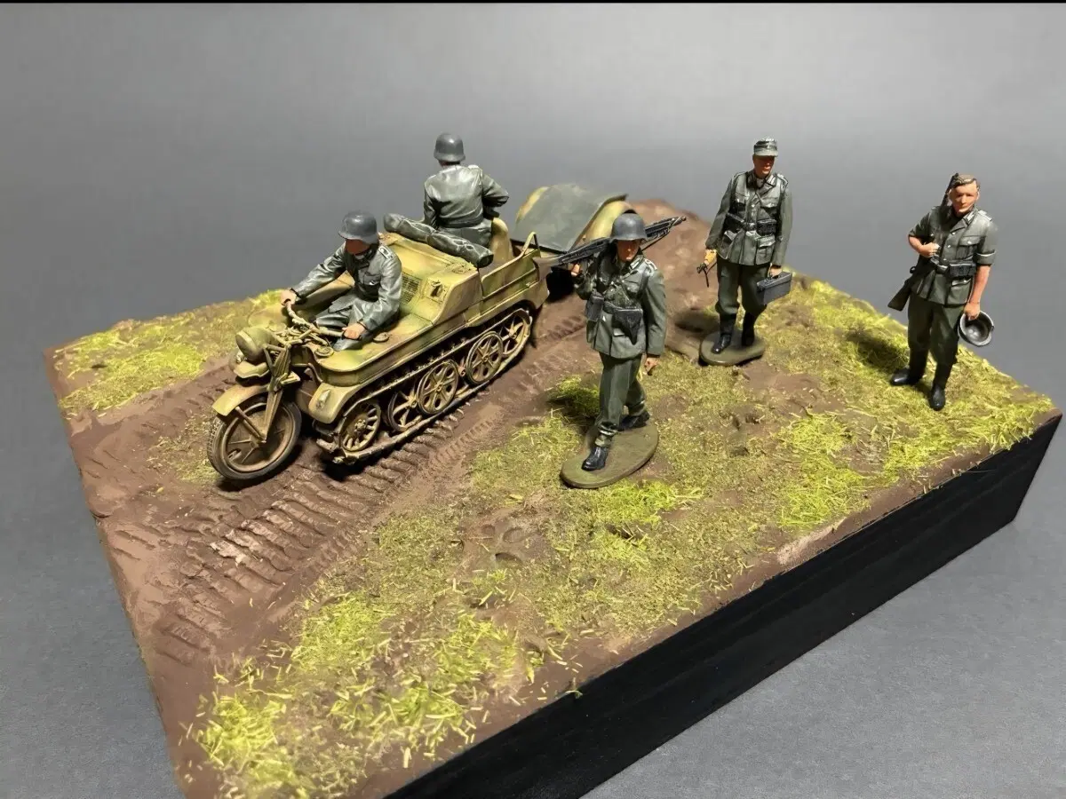 독일군 Sd.Kfz. 2 케텐크라트 디오라마 완성품
