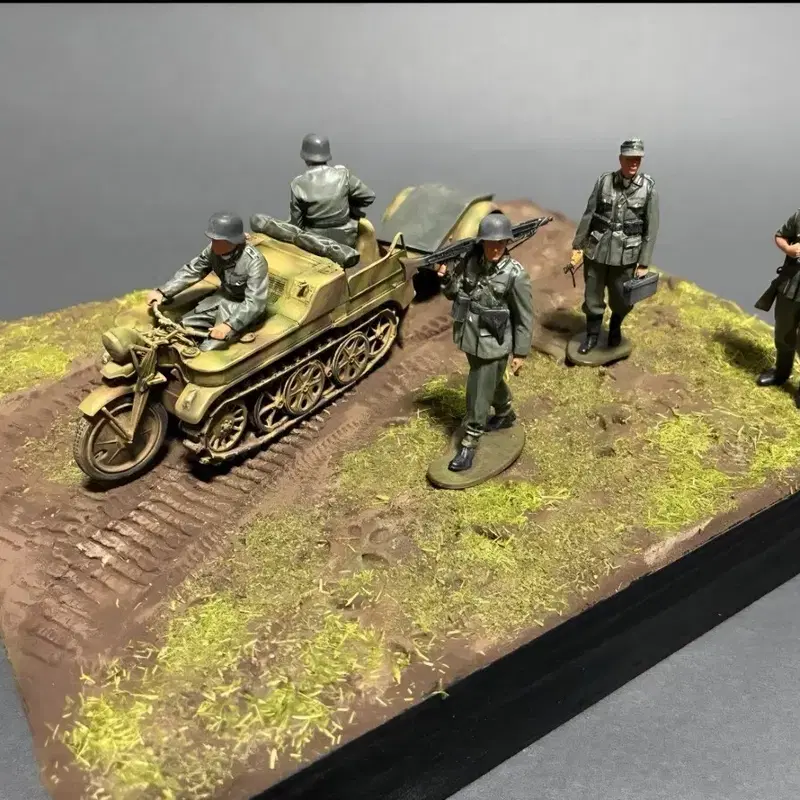 독일군 Sd.Kfz. 2 케텐크라트 디오라마 완성품
