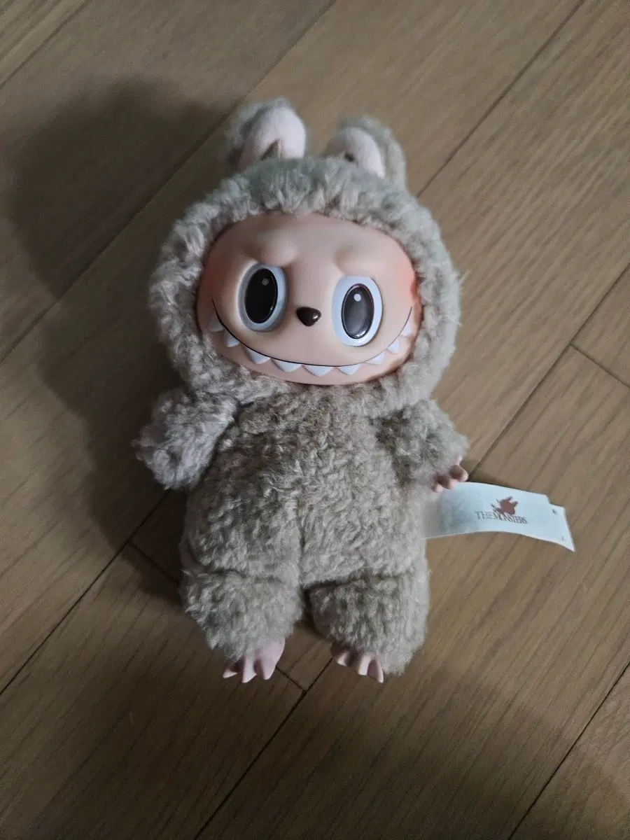 라부부 인형 베이지 키링