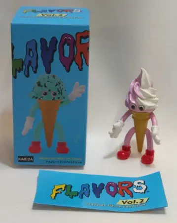 켄 엘리펀트 FLAVORS 피규어 컬렉션 Vol.2 스트로베리 소프트 아이스크림 믹스