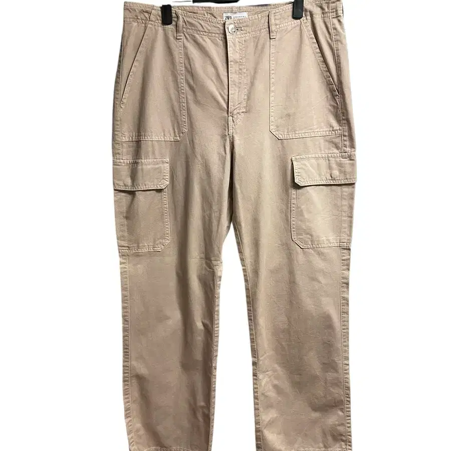 (새상품)자라 퍼티그 와이드 카고팬츠 36size