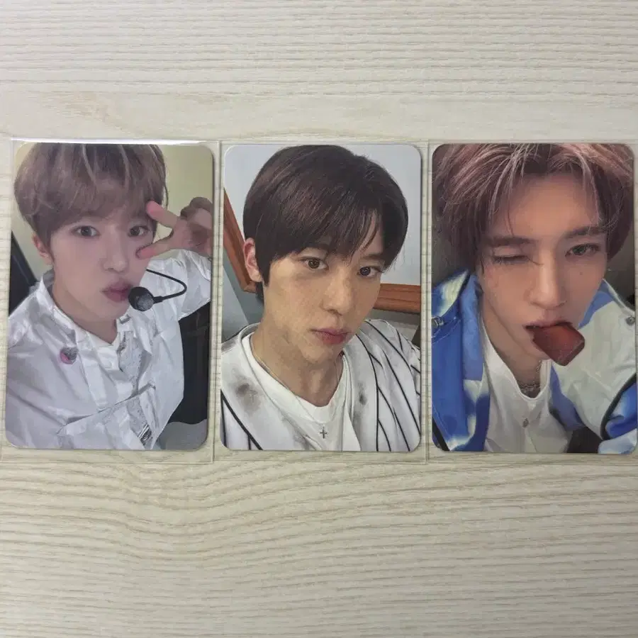 일괄) 엔시티 위시 시온 포카 럭드 팝팝 초회한정