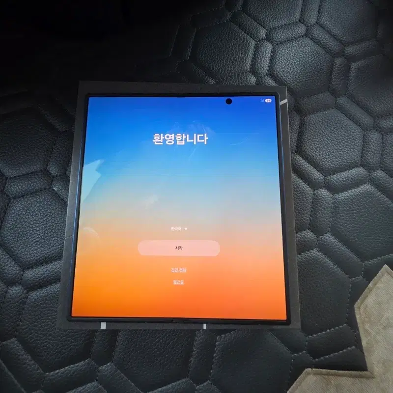 갤럭시 Z 폴드7 블루 256GB 팝니다!!