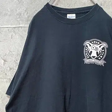 Loco Coyote 백프린트 애니멀 코요테 티셔츠