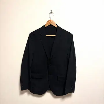 UNIQLO 감동 자켓 코튼라이크 슬림핏 블랙 M