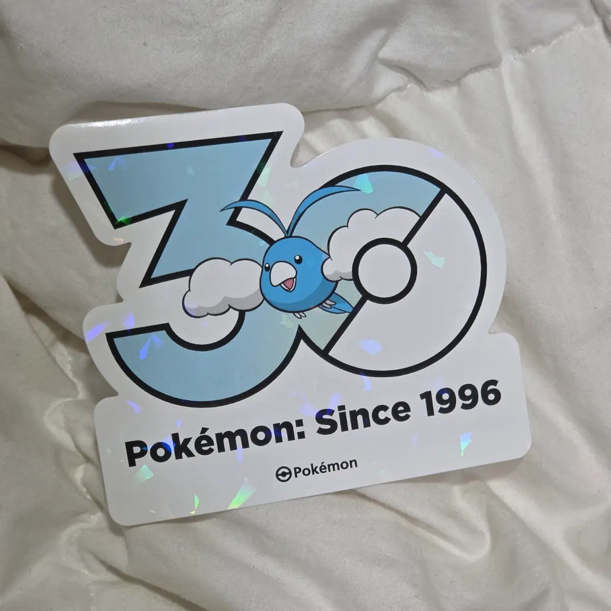 파비코 로고 스티커 포켓몬 30주년