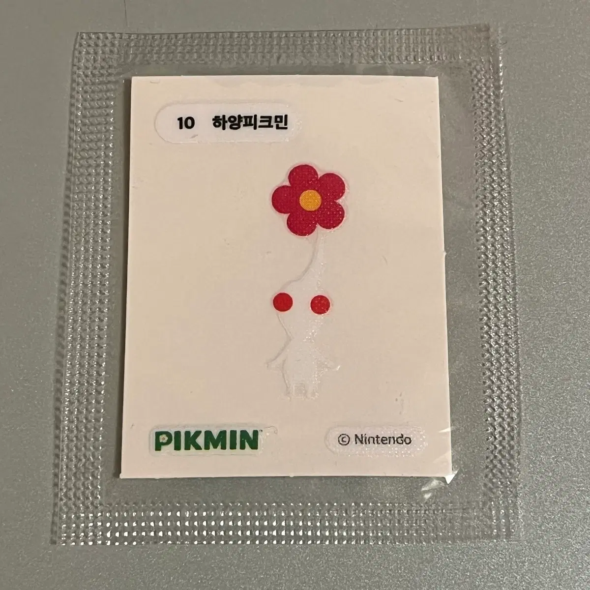 닌텐도 하양피크민 띠부씰