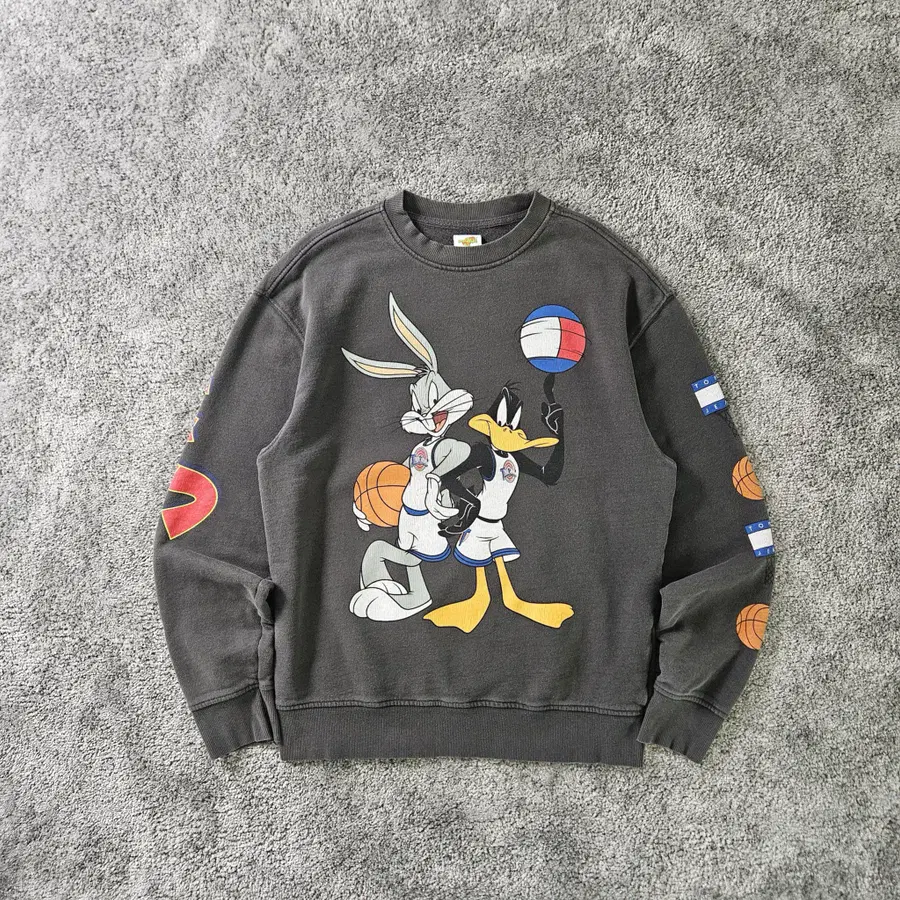 Tommy Jeans Space Jam 캐릭터 맨투맨