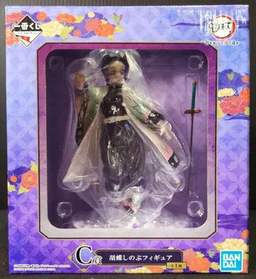 BANDAI SPIRITS 제일복권 귀멸의 칼날 꺾이지 않는 마음과 칼날로 나아가라 C상 코쵸우 시노부 피규어