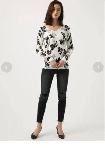 AZUL BY MOUSSY 아즈르 스키니 데님 데미지 가공