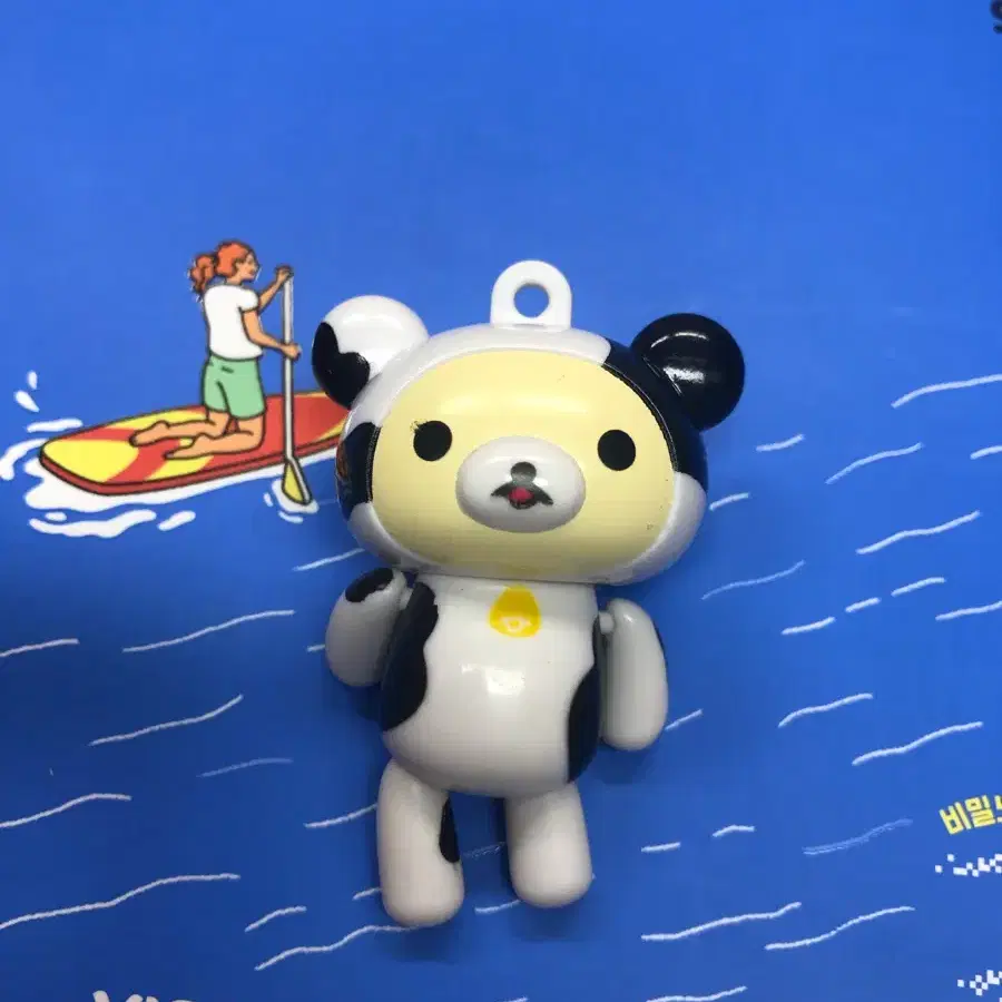 고전 젖소 코리락쿠마 달랑이 키링 산엑스