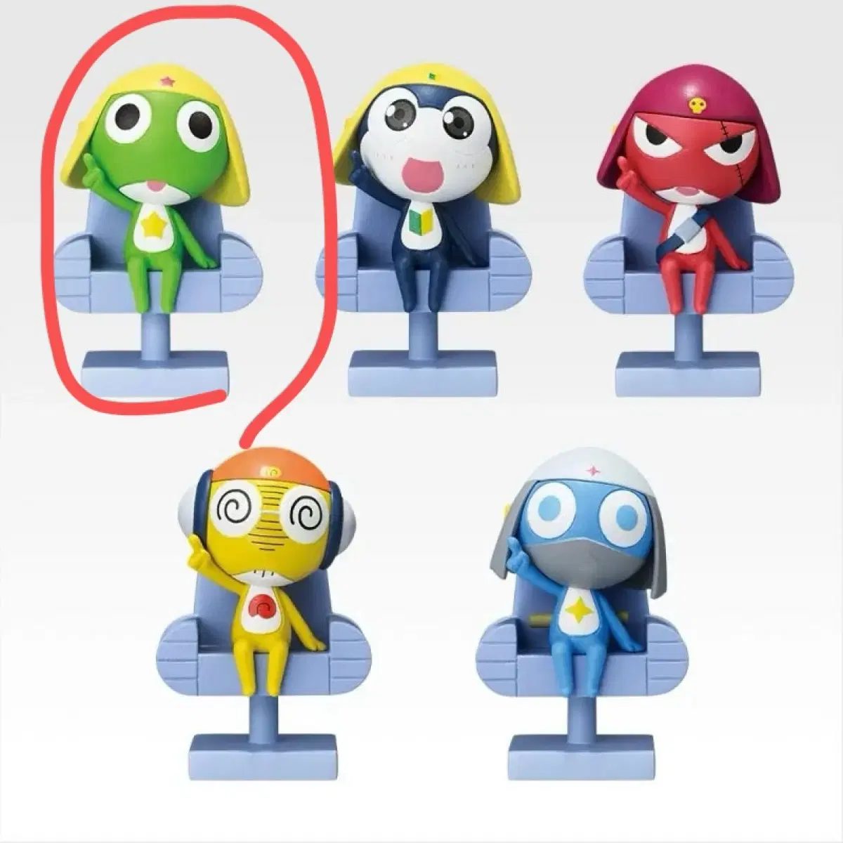 케로로 제일복권 쿠지 미니피규어 H상 케로로