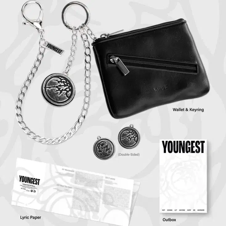 영케이 YOUNGEST 영기스트 월렛키링버전 지갑키링버전