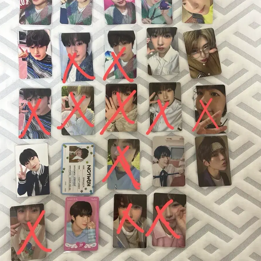엔시티 위시 사쿠야 시온 료 포카