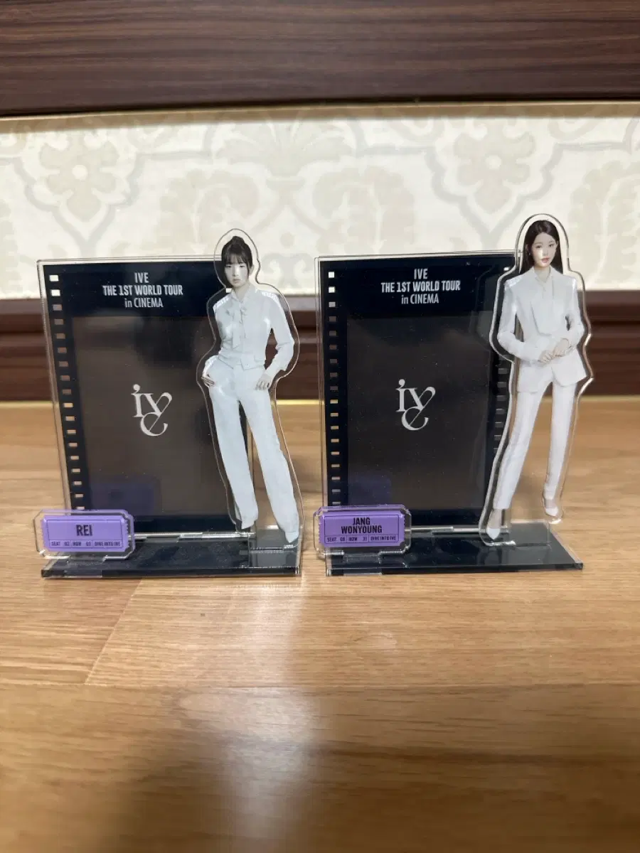 아이브 1st 월드 투어 인 시네마 아크릴 스탠드 레이 장원영