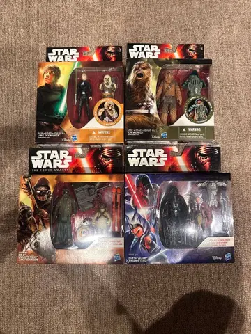 STAR WARS 피규어 4체 세트