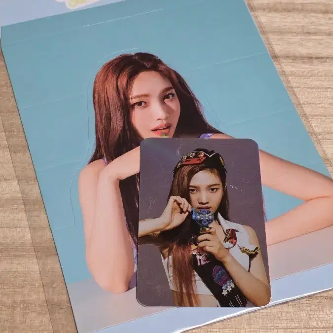 레드벨벳 조이 파워업 홀로그램 포카