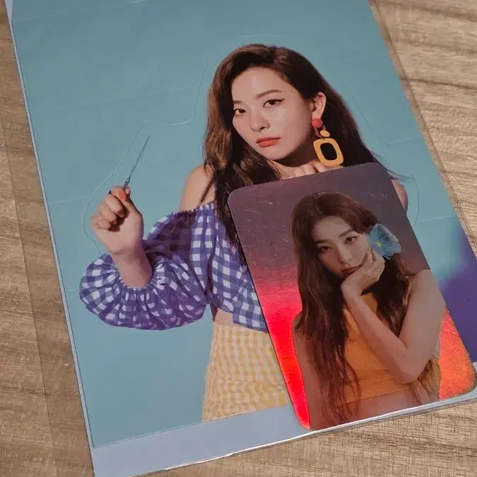 레드벨벳 슬기 파워업 홀로그램 포카