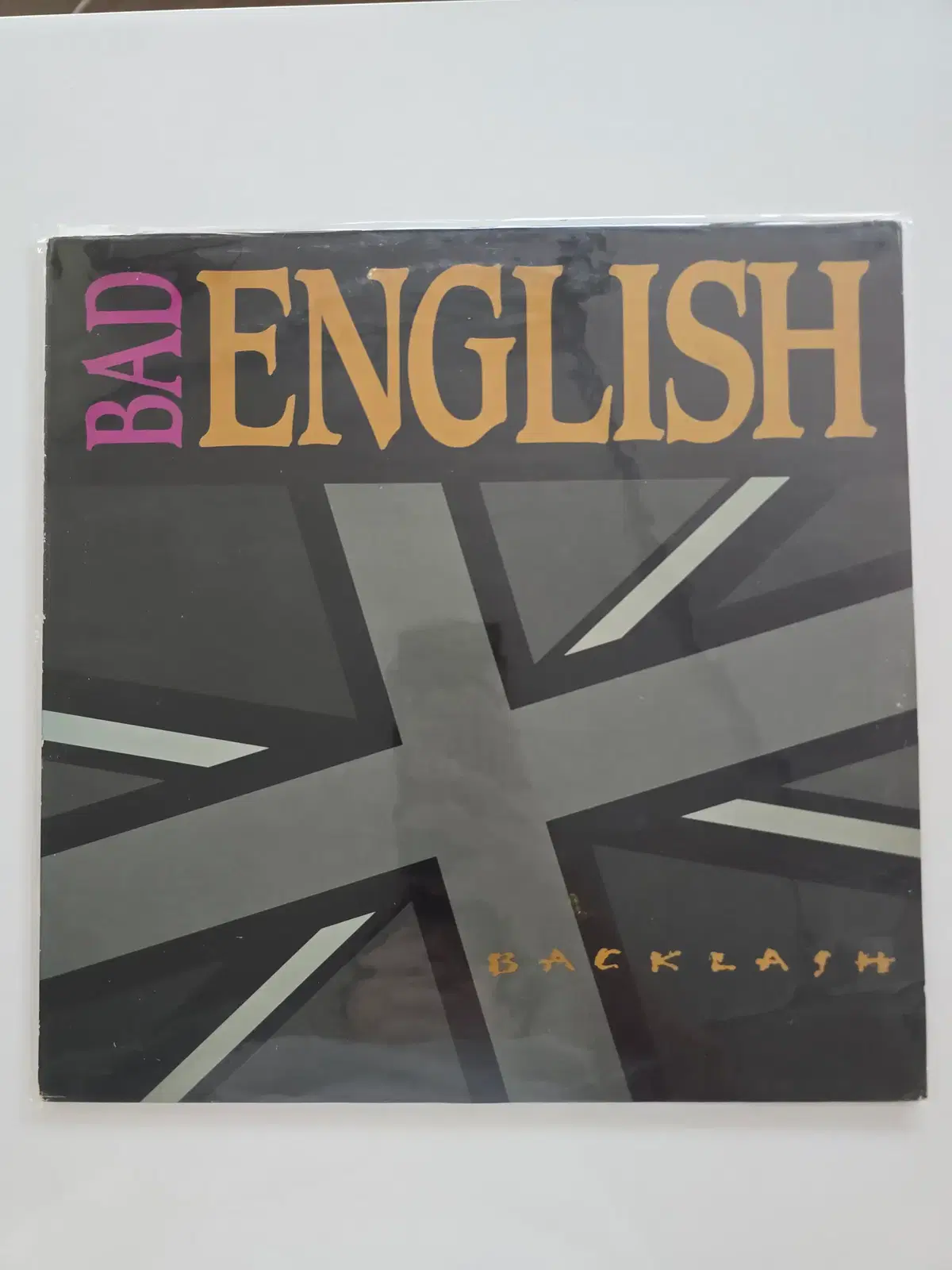 배드 잉글리쉬 LP / Bad English - Backlash/ 가사집 있음/ MINT