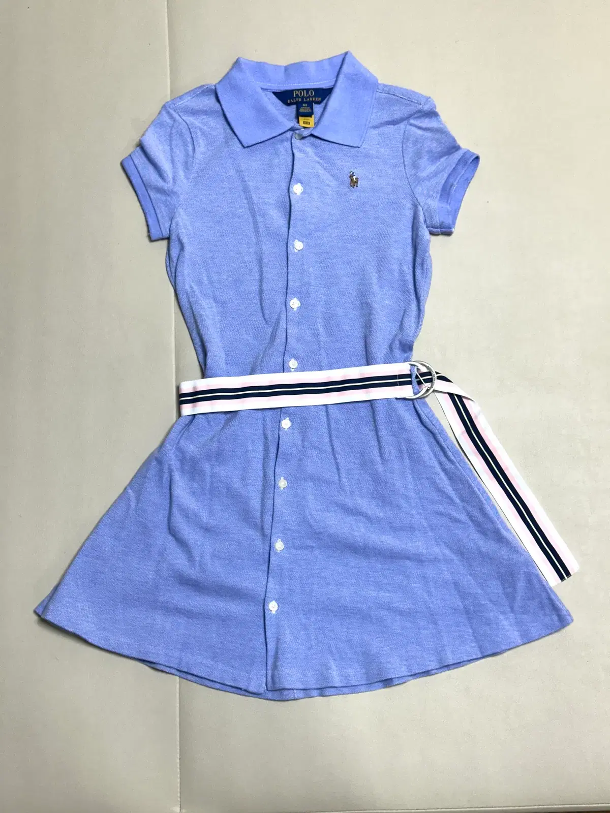 폴로 키즈 카라원피스 6x