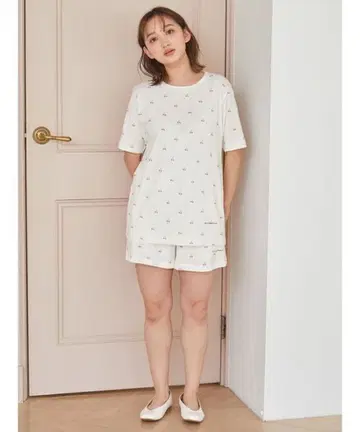 젤라또피케 택 포함 새상품 체리 패턴 T셔츠 체리 젤라또피케