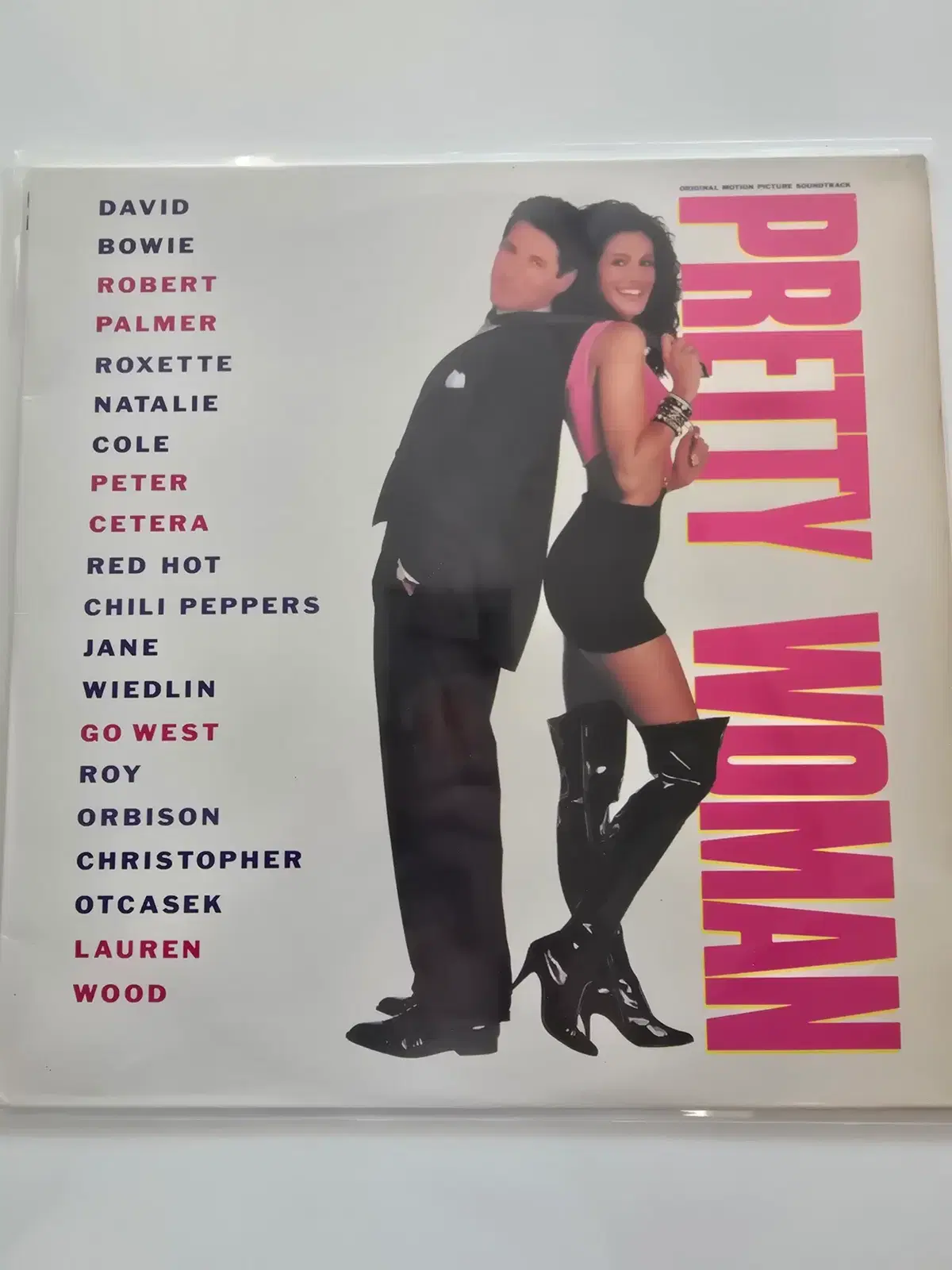 프리티우먼, 귀여운 여인 OST LP / Various Artists - Pretty Woman/가사집 있음/ NM