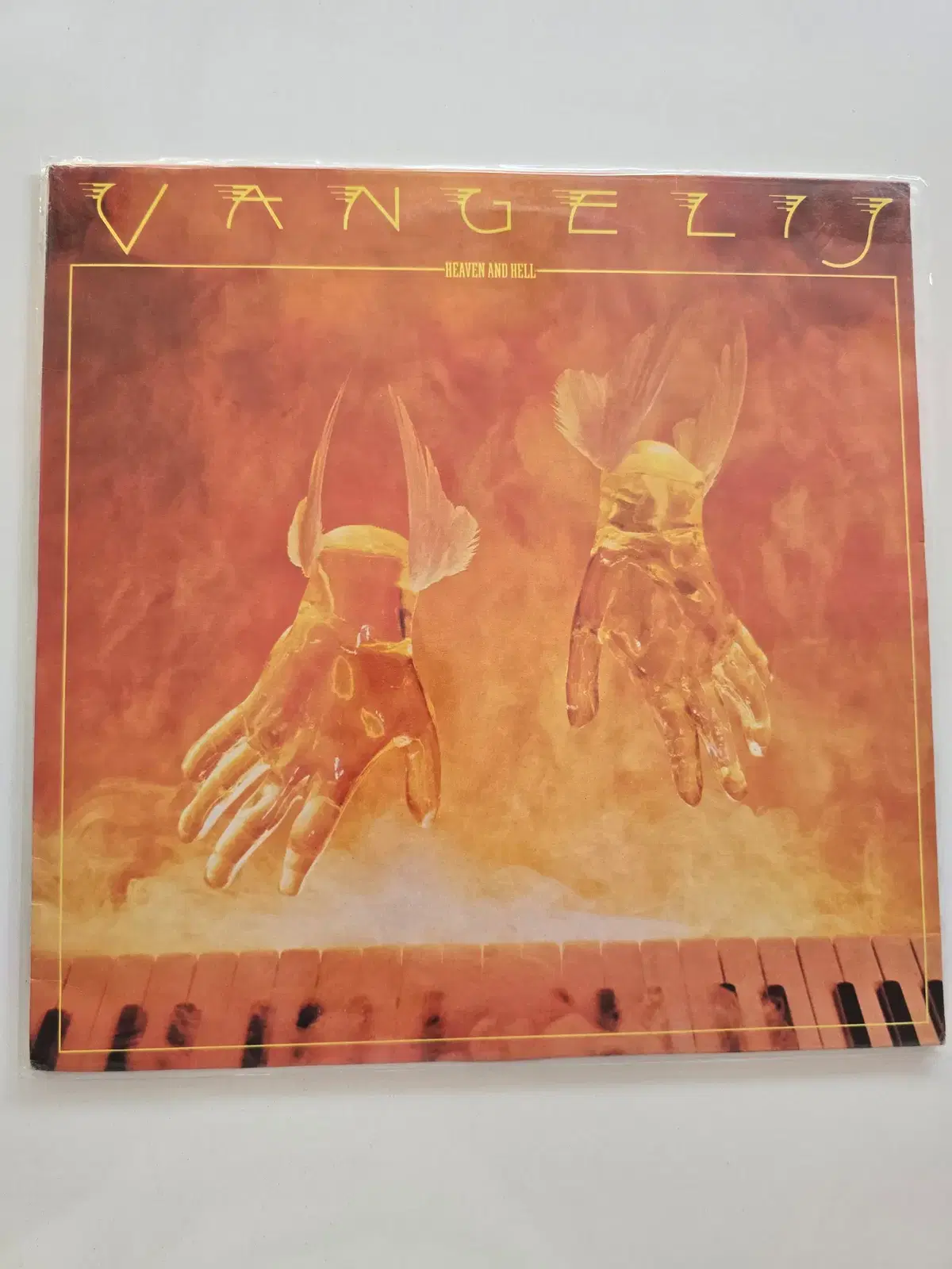 반젤리스 LP / Vangelis - Heaven and Hell/ 가사집 있음/ NM