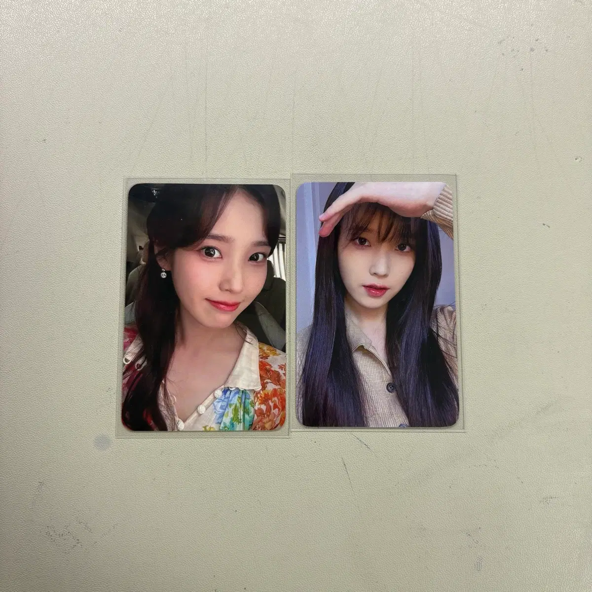 아이유 골든아워 cgv 영화 특전 포카