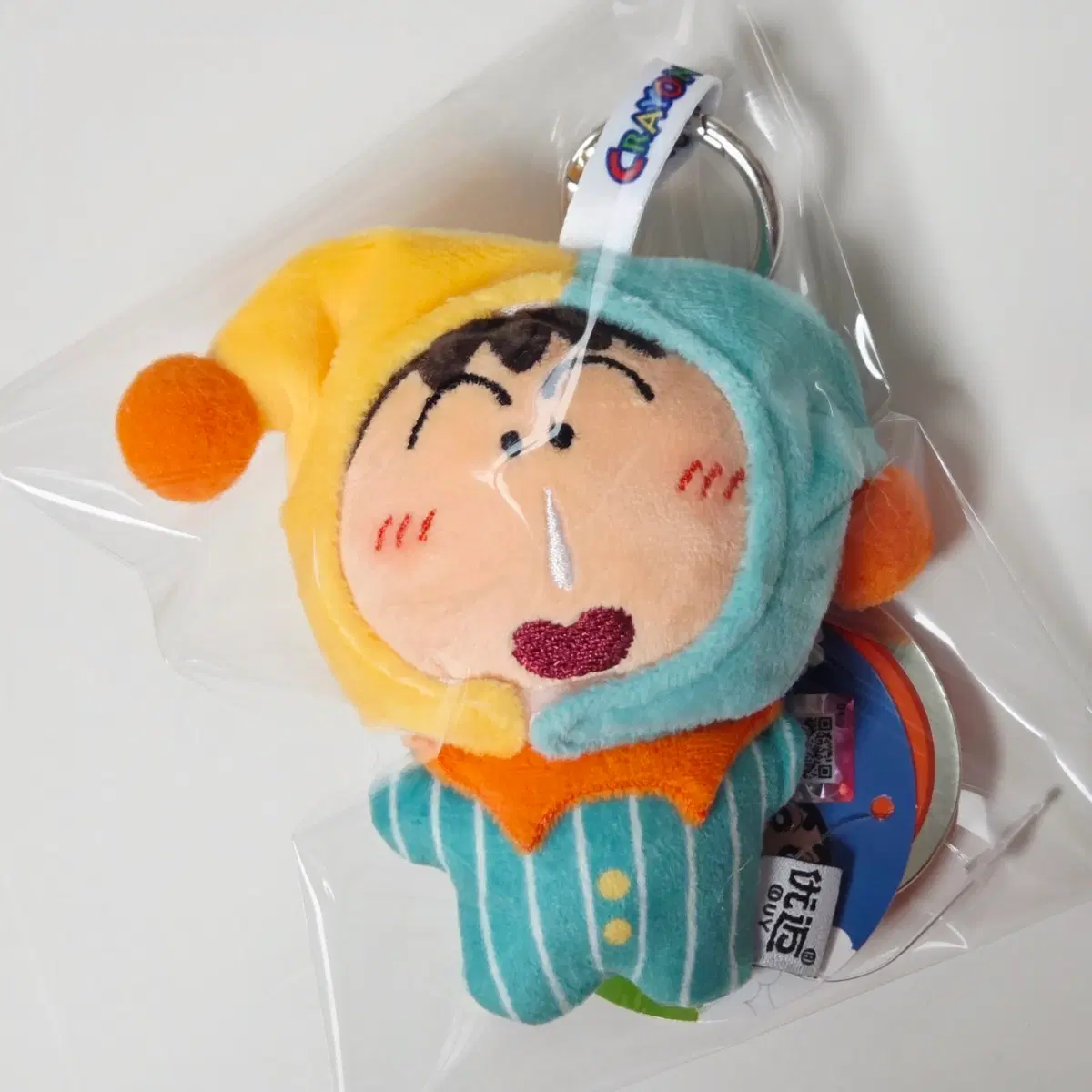 짱구는 못말려 맹구 삐에로 봉제인형 키링