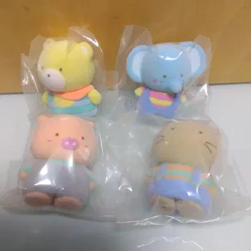 치어리 참 플로키 피규어 4종 세트