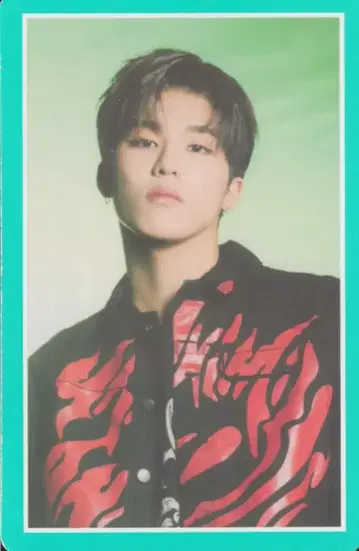 TREASURE GREEN ver. JEONGWOO 1)THE SECOND STEP:CHAPTER ONE 그린 프레임