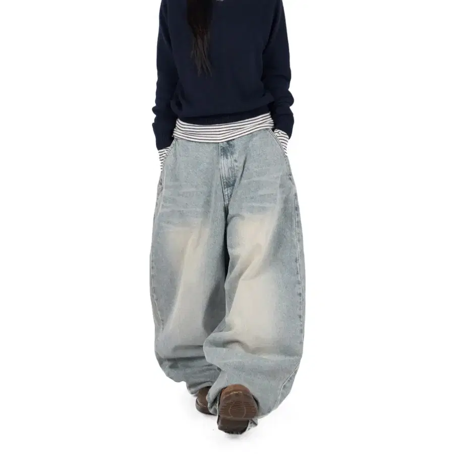릿킴 BEAN BALLOON JEANS