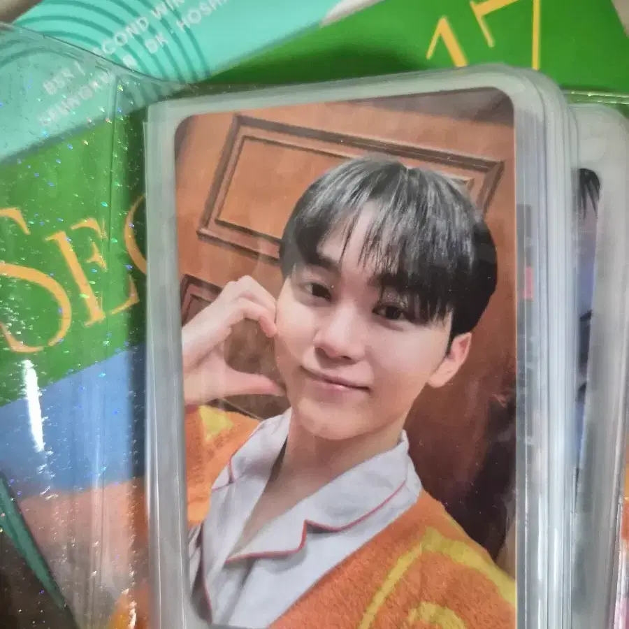 부승관, 호시, 에스쿱스 (세븐틴) 포토카드 8개 일괄