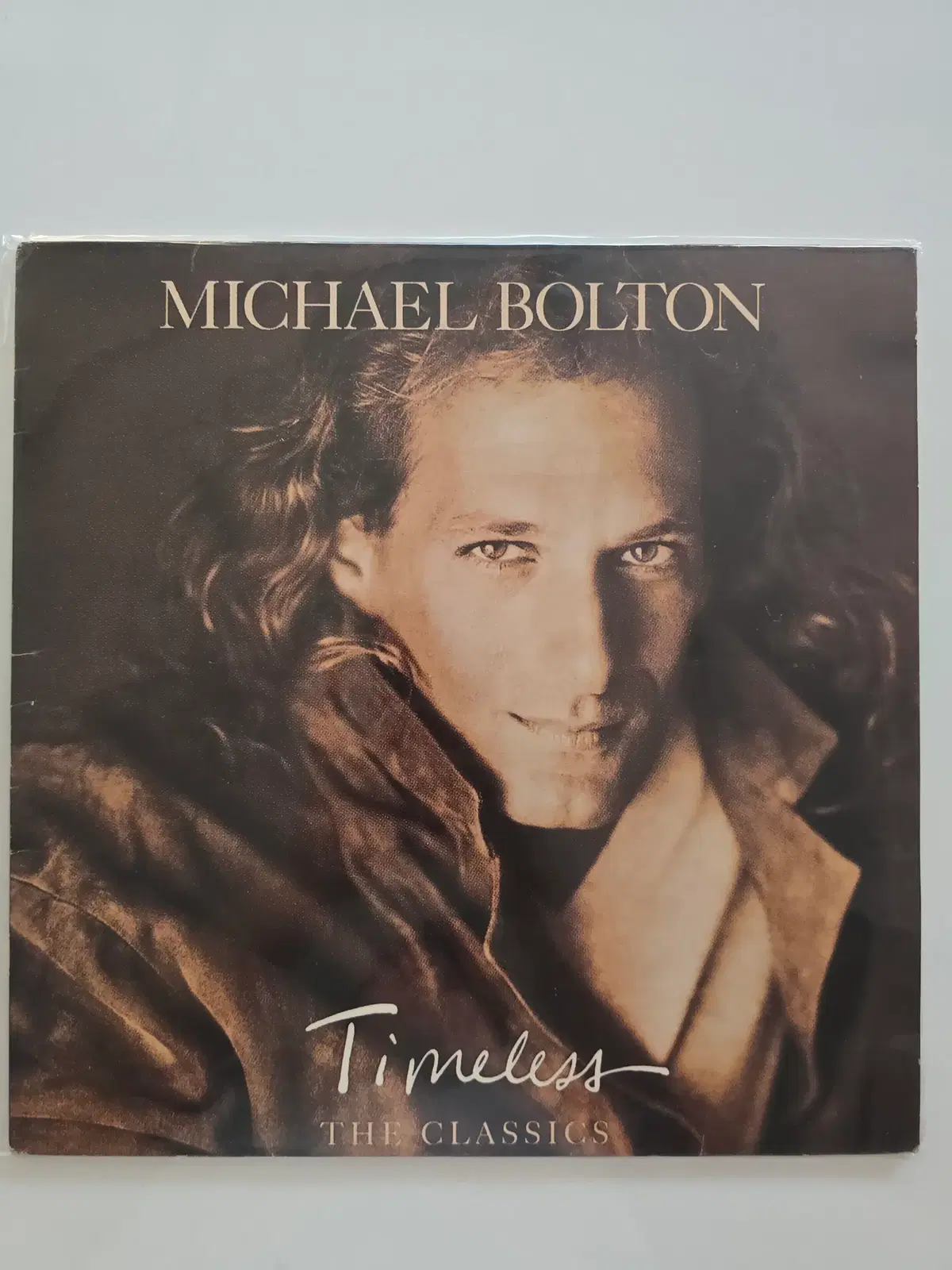 마이클 볼튼 LP / Michael Bolton - Timeless: The Classics/ 가사집 있음/ NM