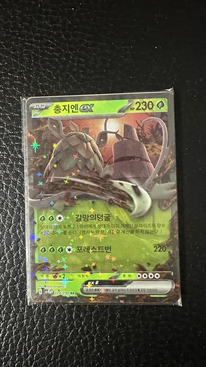 총지엔 EX 포켓몬카드