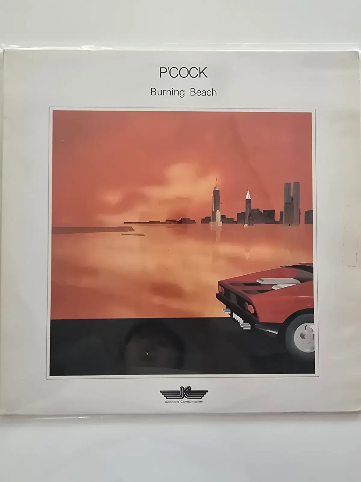 Krautrock 크라우트 락 프로그레시브락 피콕 LP / P'COCK - Burning Beach/ 가사집 있음/ EX+