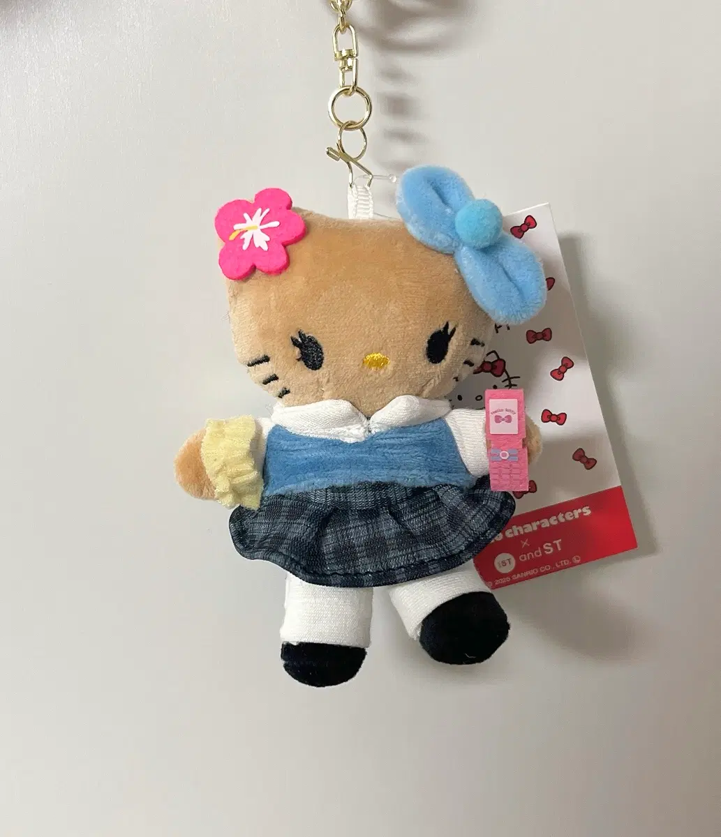 갸루 태닝 교복 키티 인형 키링
