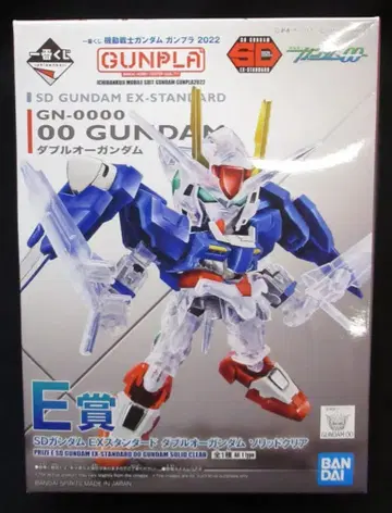 BANDAI SPIRITS 제일복권 기동전사 건담 건담 프라모델 2022 E상 더블오 건담 솔리드 클리어 SD 건담 EX 스탠다드