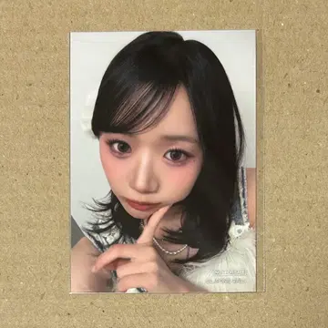 미아이 꽃 피는 길 CD 특전 신성당 L판 하프 사이즈 브로마이드 시미즈 케이코
