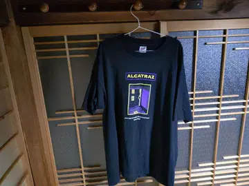 레어템 레어 2XL ANVIL 90s ALCATRAZ 티셔츠 USA제 블랙