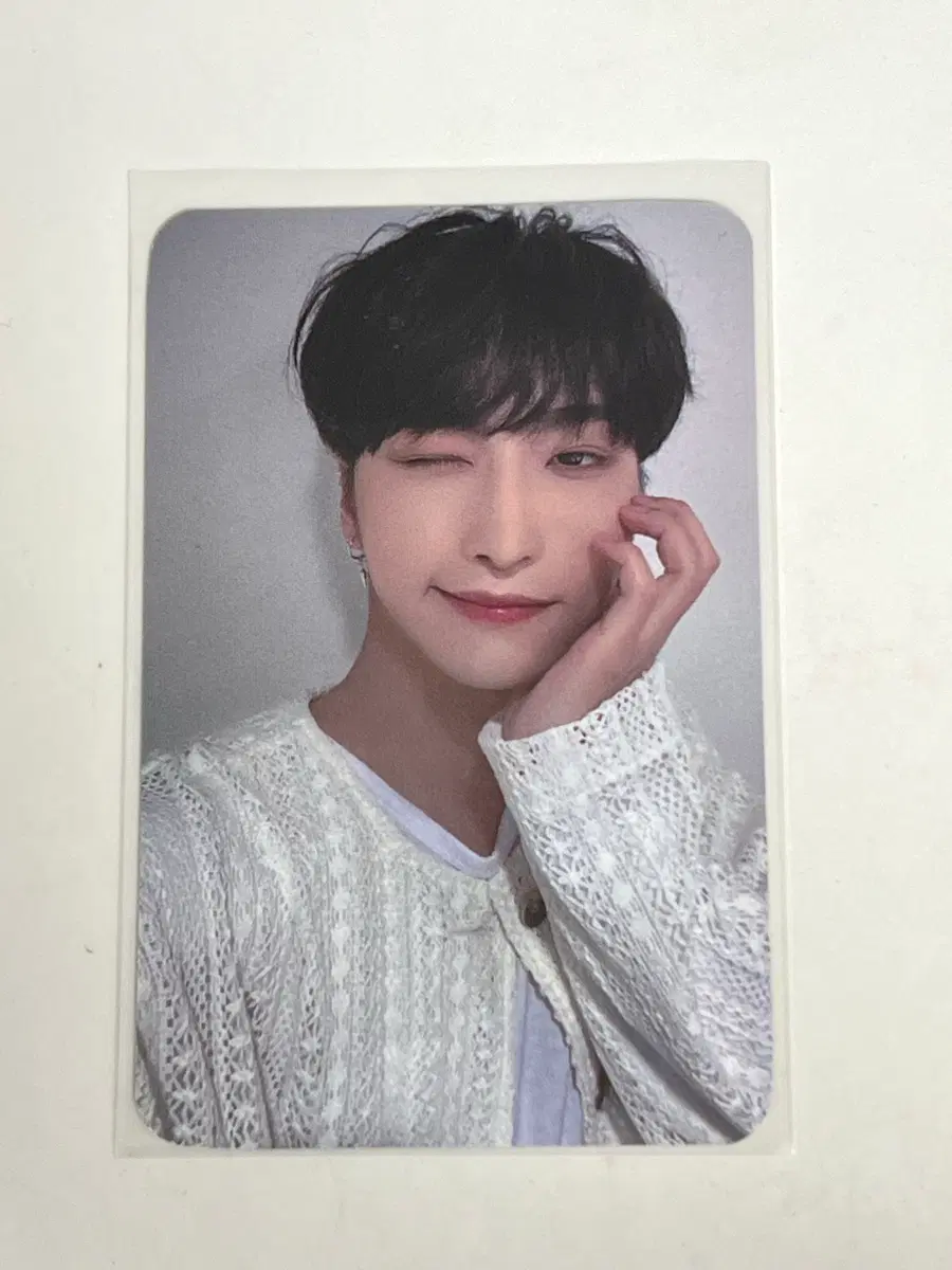 에이티즈 성화 포토카드 포카 미공포