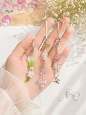 핸드메이드 비즈 키링