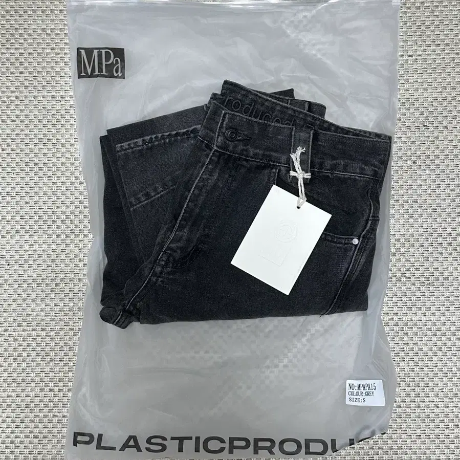 PLASTIC PRODUCT / MPa DRIFT DENIM PANTS